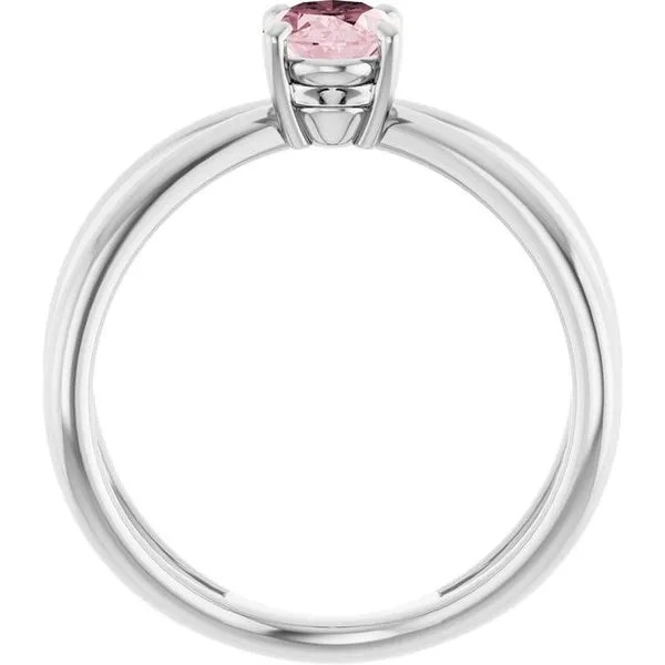 Solitaire Criss-Cross Ring Image 2 Comstock Jewelers Edmonds, WA