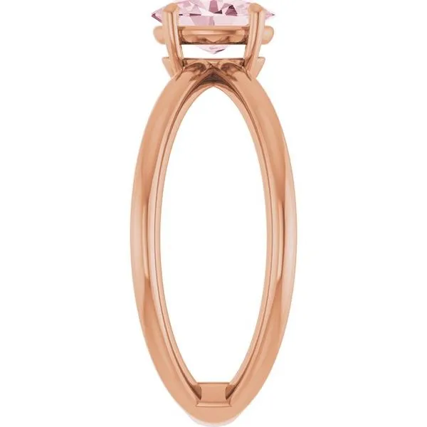 Solitaire Criss-Cross Ring Image 4 Long Jewelers Chesapeake, VA