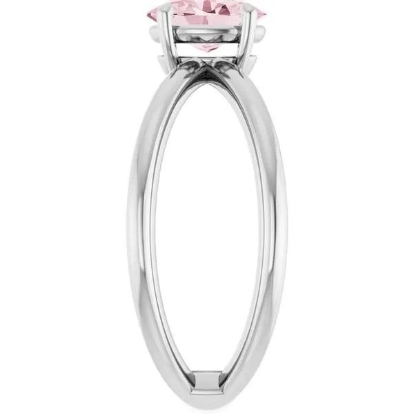 Solitaire Criss-Cross Ring Image 4 James Wolf Jewelers Mason, OH