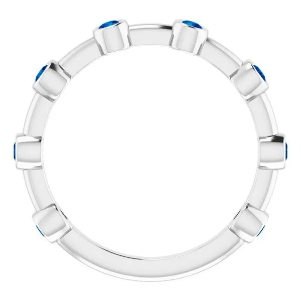 Bezel-Set Bar Ring Image 3 Cherry Street Jewelers Tulsa, OK