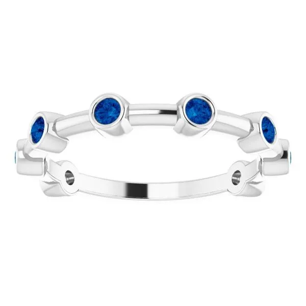 Bezel-Set Bar Ring Image 5 Holly's Jewelry Mountain Home, AR