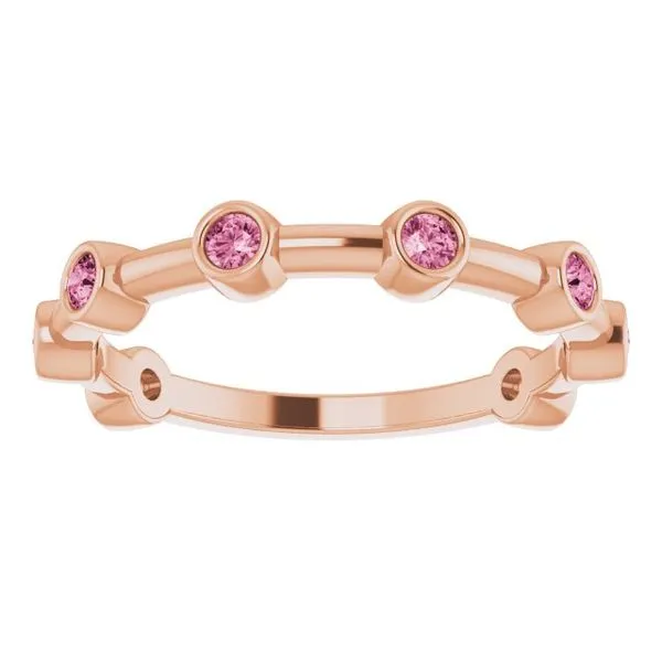 Bezel-Set Bar Ring Image 5 Cherry Street Jewelers Tulsa, OK