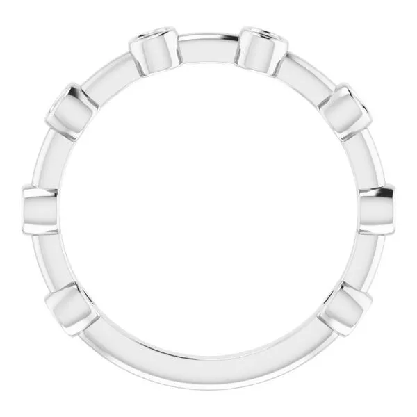 Bezel-Set Bar Ring Image 4 Henry B. Ball Jewelers Canton, OH
