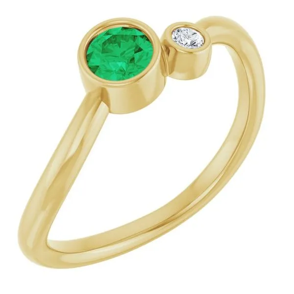 Accented Bezel-Set Ring Holly's Jewelry Mountain Home, AR
