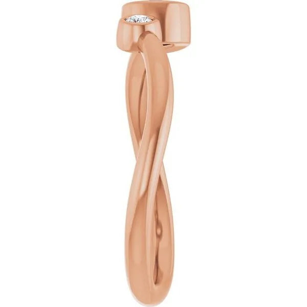 Accented Bezel-Set Ring Image 4 Douglas Jewelers Conroe, TX