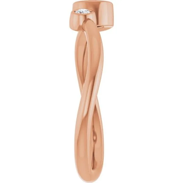 Accented Bezel-Set Ring Image 4 D&M Jewelers Green Bay, WI