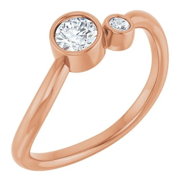 Accented Bezel-Set Ring Cherry Street Jewelers Tulsa, OK