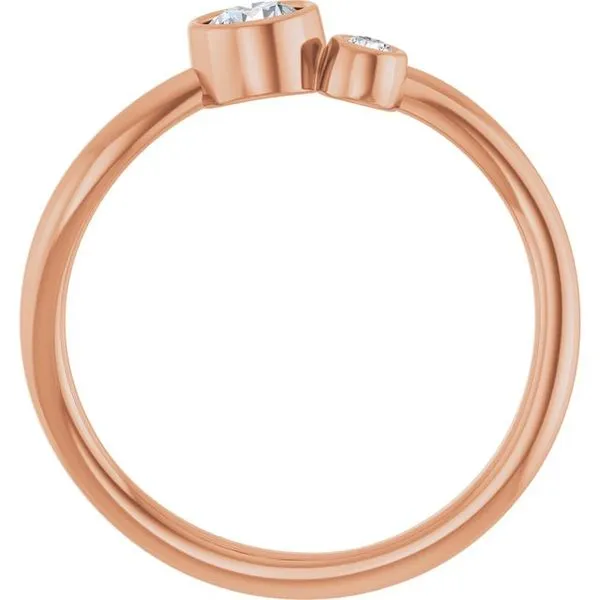 Accented Bezel-Set Ring Image 2 Comstock Jewelers Edmonds, WA