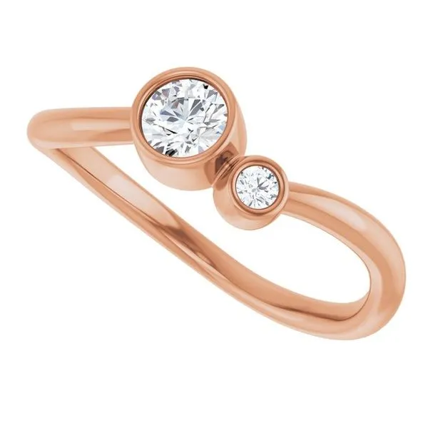 Accented Bezel-Set Ring Image 5 Milan's Jewelry Inc Sarasota, FL