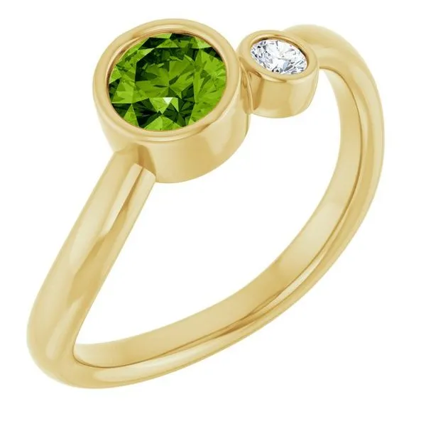 Accented Bezel-Set Ring Holly's Jewelry Mountain Home, AR