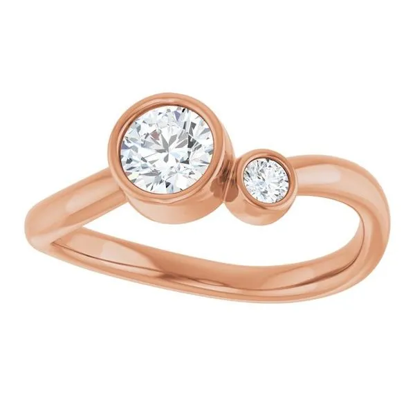 Accented Bezel-Set Ring Image 3 Cherry Street Jewelers Tulsa, OK