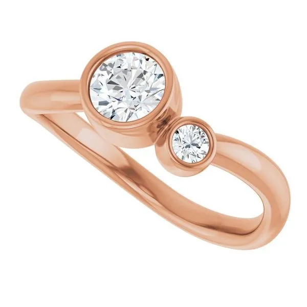 Accented Bezel-Set Ring Image 5 Milan's Jewelry Inc Sarasota, FL