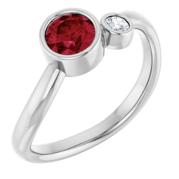 Accented Bezel-Set Ring Holly's Jewelry Mountain Home, AR