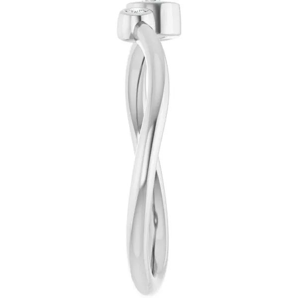 Accented Bezel-Set Ring Image 4 Holly's Jewelry Mountain Home, AR