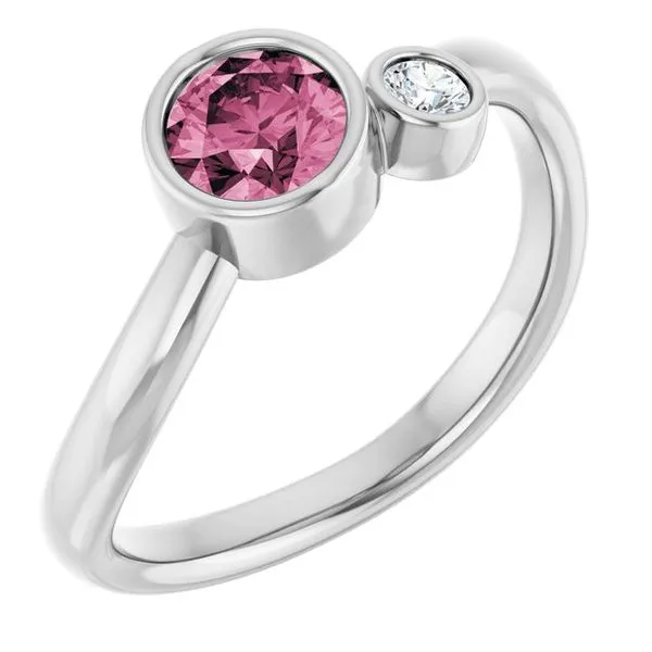 Accented Bezel-Set Ring Long Jewelers Chesapeake, VA