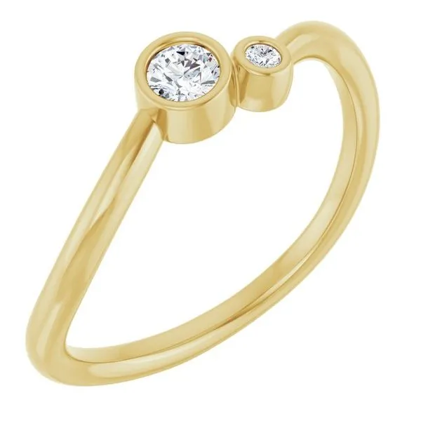 Accented Bezel-Set Ring Comstock Jewelers Edmonds, WA