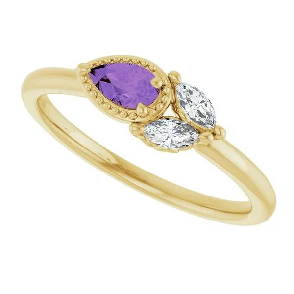 Accented Ring Image 5 James Wolf Jewelers Mason, OH