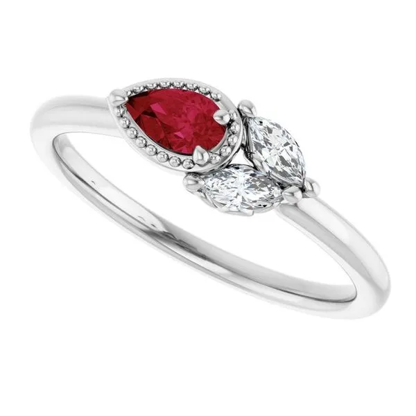 Accented Ring Image 5 Bauble Patch Jewelers Comstock Park, MI