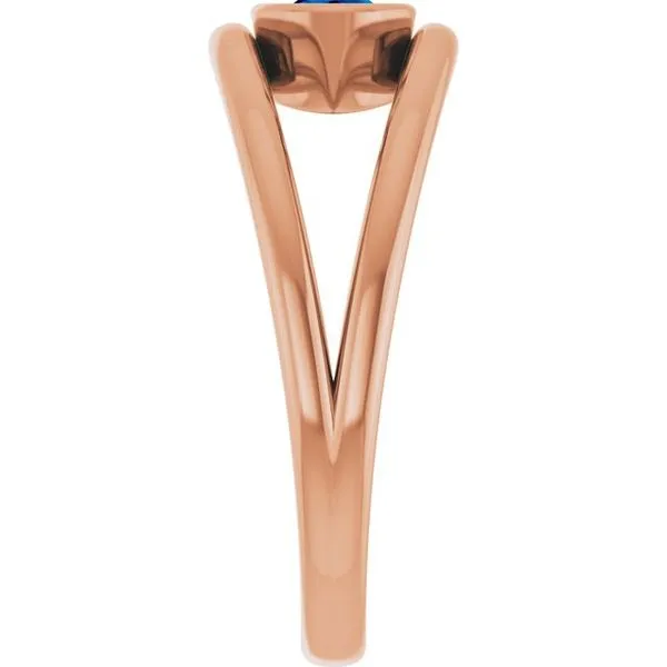 Bezel-Set Solitaire Ring Image 4 Holly's Jewelry Mountain Home, AR