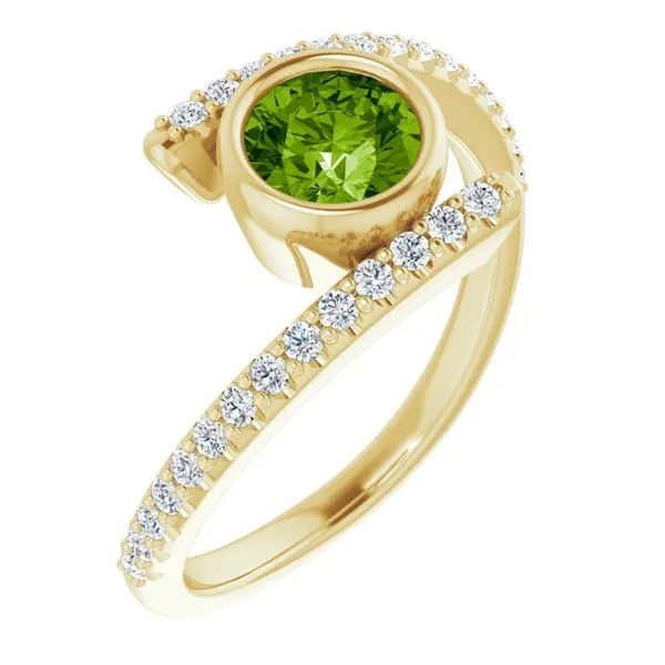 Bezel-Set Accented Ring Holly's Jewelry Mountain Home, AR