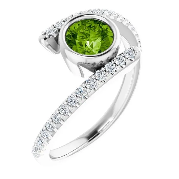Bezel-Set Accented Ring Holly's Jewelry Mountain Home, AR
