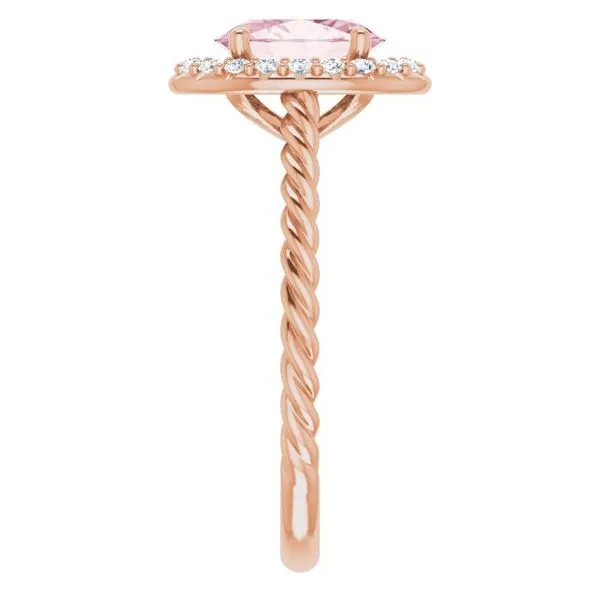 Halo-Style Rope Ring Image 4 Holly's Jewelry Mountain Home, AR