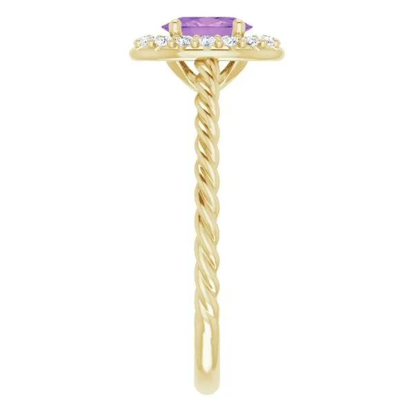 Halo-Style Rope Ring Image 4 Holly's Jewelry Mountain Home, AR