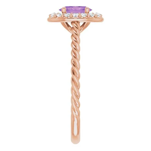 Halo-Style Rope Ring Image 4 Holly's Jewelry Mountain Home, AR