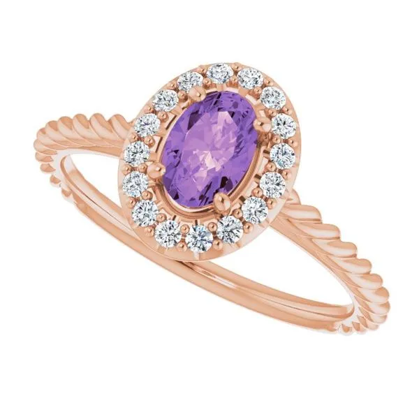 Halo-Style Rope Ring Image 5 Holly's Jewelry Mountain Home, AR