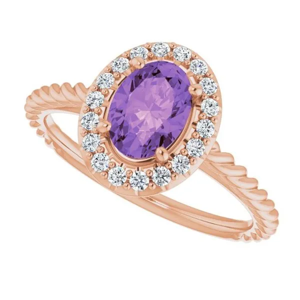 Halo-Style Rope Ring Image 5 Holly's Jewelry Mountain Home, AR