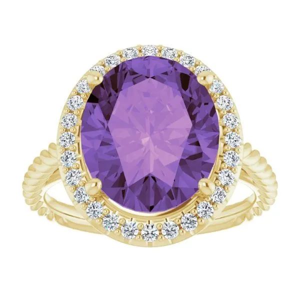 Halo-Style Rope Ring Image 3 Holly's Jewelry Mountain Home, AR