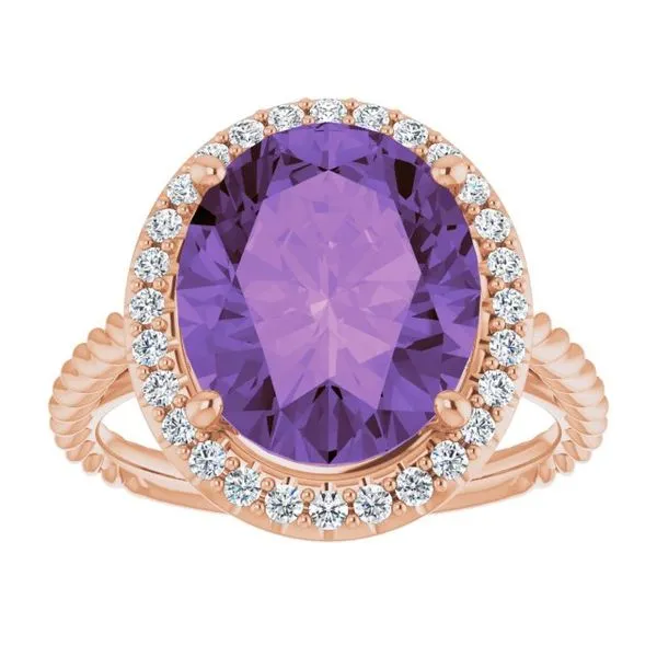 Halo-Style Rope Ring Image 3 Holly's Jewelry Mountain Home, AR