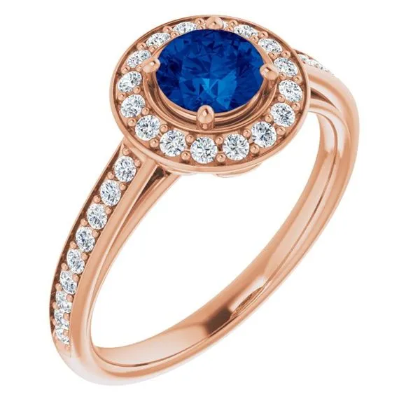 Halo-Style Ring Jewelry Design Studio Jensen Beach, FL