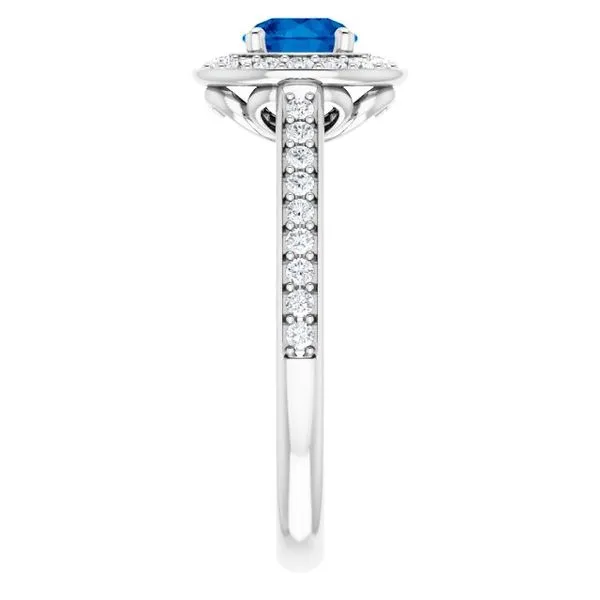 Halo-Style Ring Image 4 Milan's Jewelry Inc Sarasota, FL