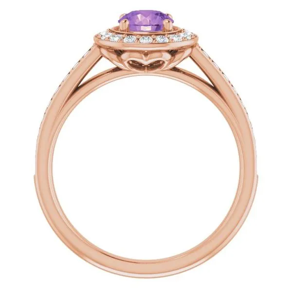 Halo-Style Ring Image 2 Moseley Diamond Showcase Inc Lexington, SC