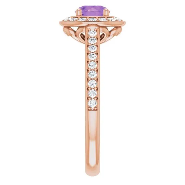 Halo-Style Ring Image 4 Moseley Diamond Showcase Inc Lexington, SC