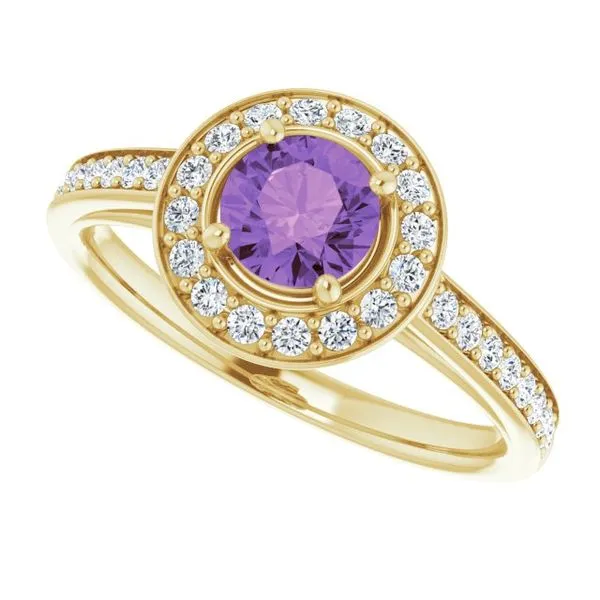 Halo-Style Ring Image 5 Mendham Jewelers Mendham, NJ