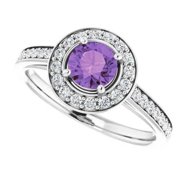 Halo-Style Ring Image 5 Henry B. Ball Jewelers Canton, OH