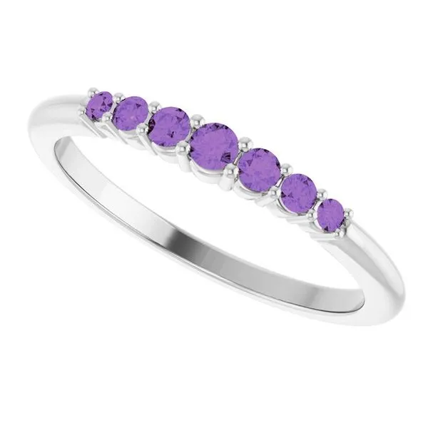 Accented Stackable Ring Image 5 Milan's Jewelry Inc Sarasota, FL