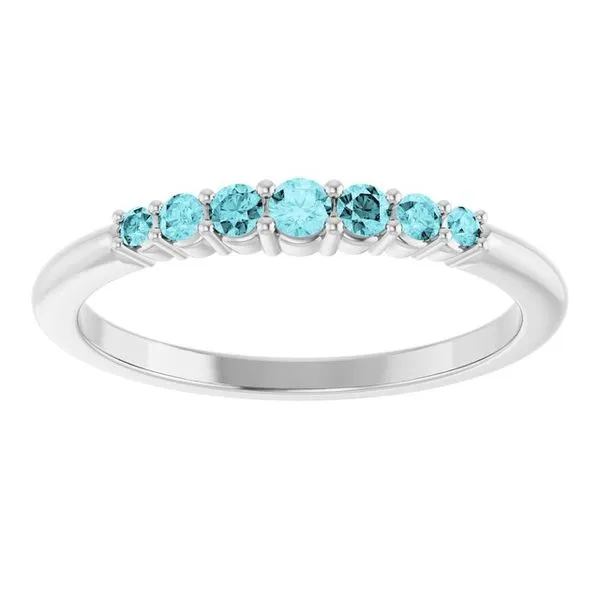 Accented Stackable Ring Image 3 D&M Jewelers Green Bay, WI