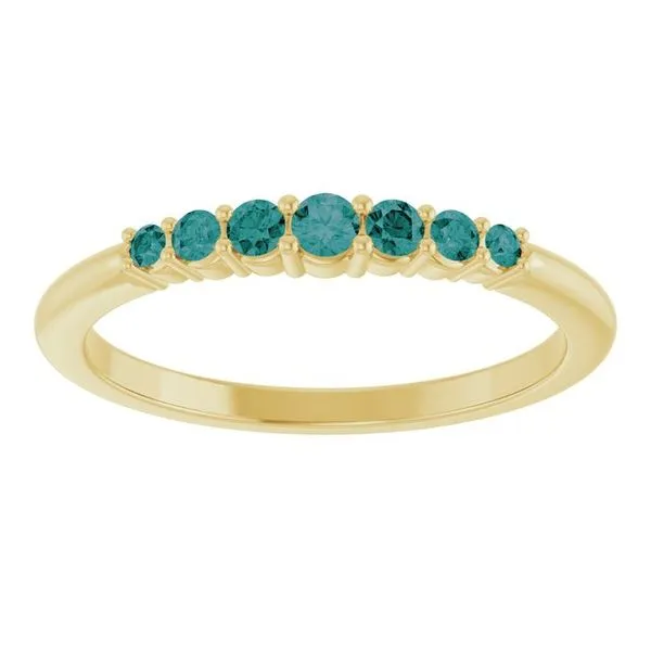 Accented Stackable Ring Image 3 D&M Jewelers Green Bay, WI
