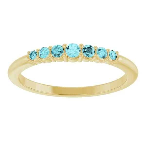Accented Stackable Ring Image 3 D&M Jewelers Green Bay, WI