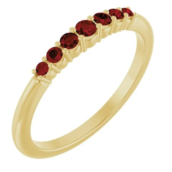 Accented Stackable Ring Leslie E. Sandler Fine Jewelry and Gemstones rockville , MD