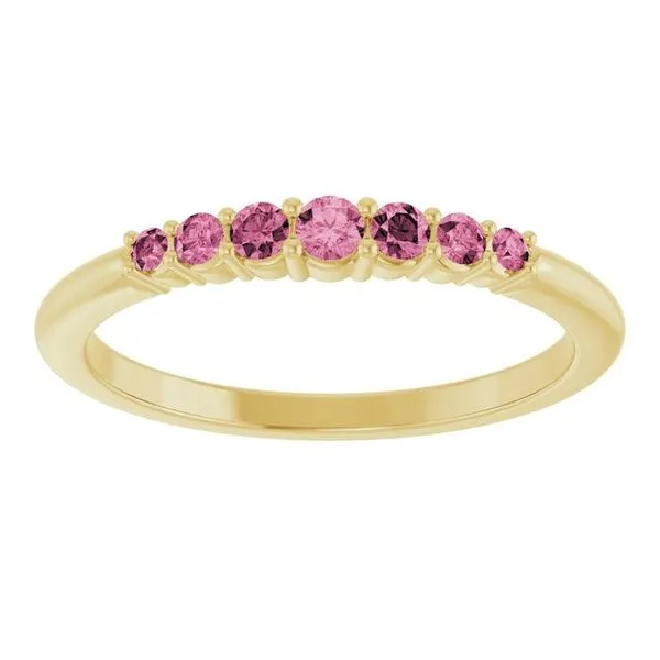 Accented Stackable Ring Image 3 D&M Jewelers Green Bay, WI