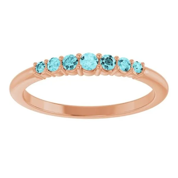 Accented Stackable Ring Image 3 D&M Jewelers Green Bay, WI