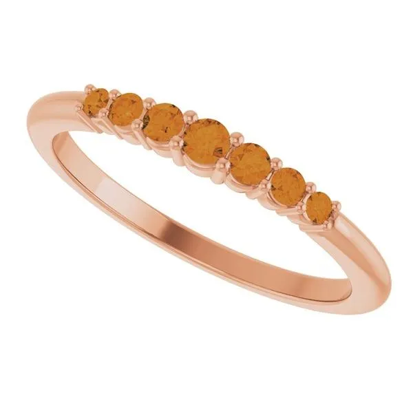 Accented Stackable Ring Image 5 Milan's Jewelry Inc Sarasota, FL