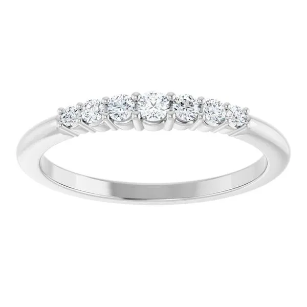 Accented Stackable Ring Image 3 Milan's Jewelry Inc Sarasota, FL