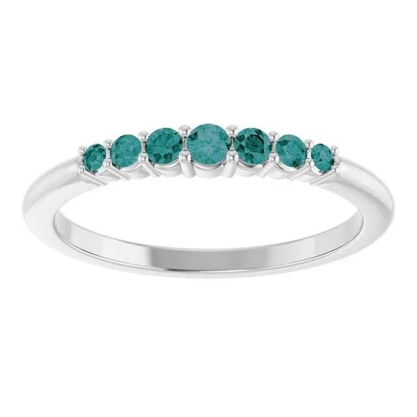 Accented Stackable Ring Image 3 D&M Jewelers Green Bay, WI