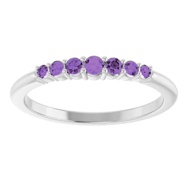 Accented Stackable Ring Image 3 Milan's Jewelry Inc Sarasota, FL