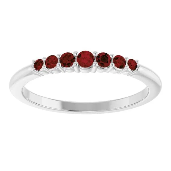 Accented Stackable Ring Image 3 D&M Jewelers Green Bay, WI
